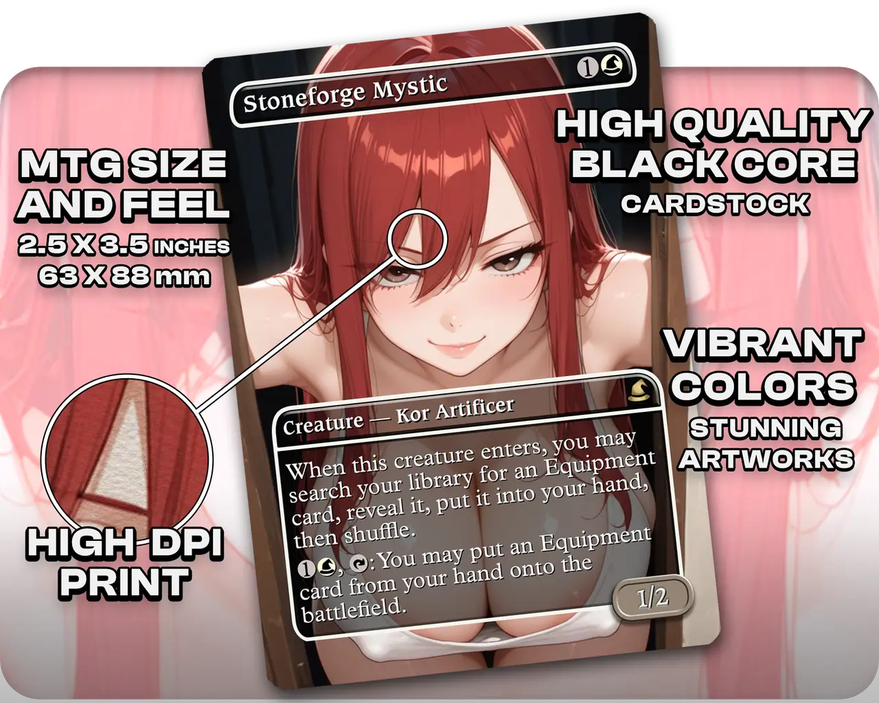 Erza Scarlet (Fairy Tail) - Stoneforge Mystic (NSFW)