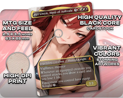 Erza Scarlet (Fairy Tail) - Syr Gwyn, Hero of Ashvale (NSFW)