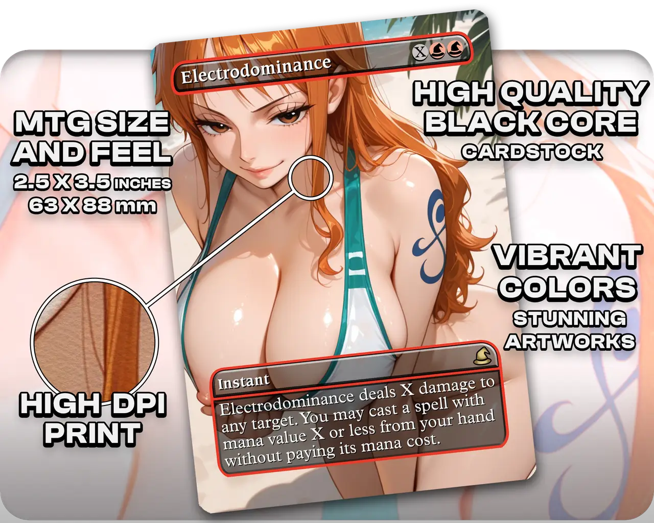 Nami (One Piece) - Electrodominance (NSFW)