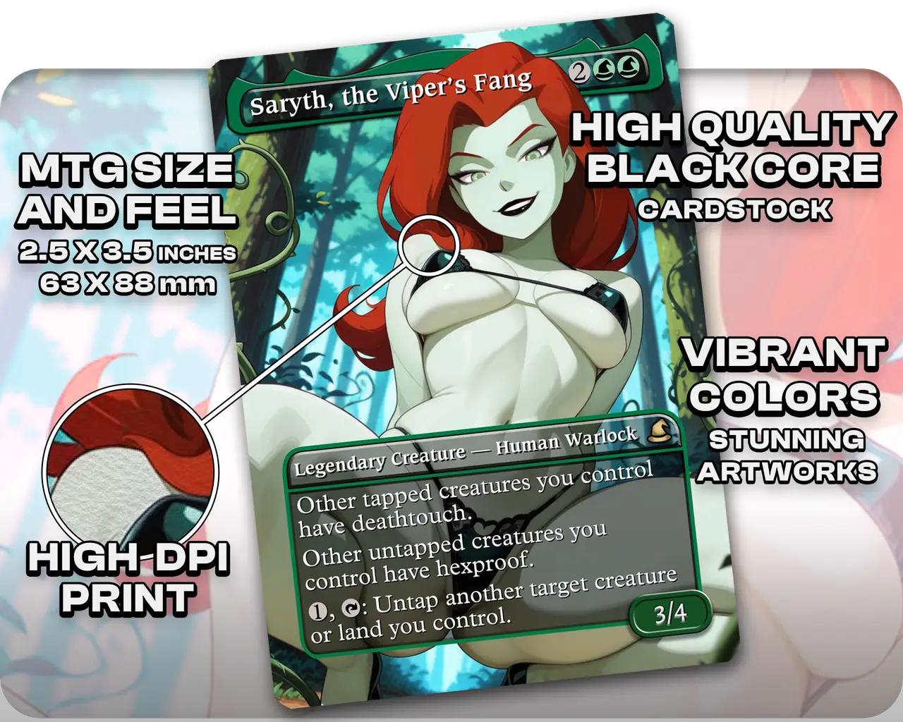 Poison Ivy (DC) - Saryth, the Viper's Fang