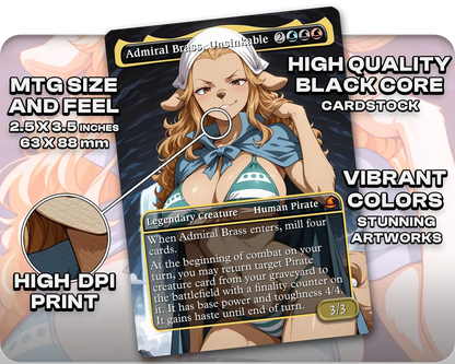 Wanda (One Piece) - Admiral Brass, Unsinkable