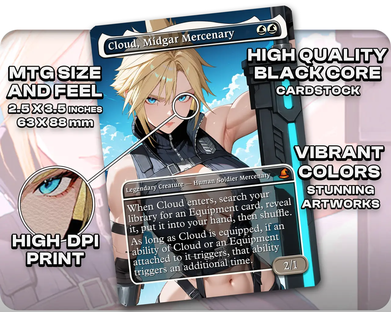 Cloud, Midgar Mercenary