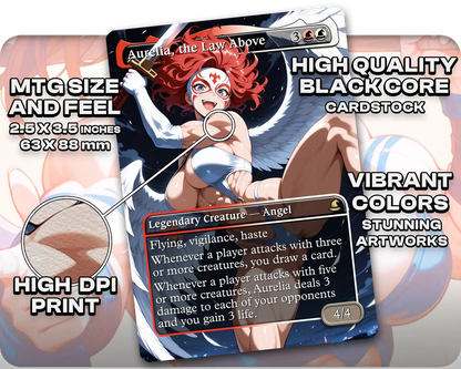 Saskia the Unyielding | Muscle Mommy Waifus | Commander Deck