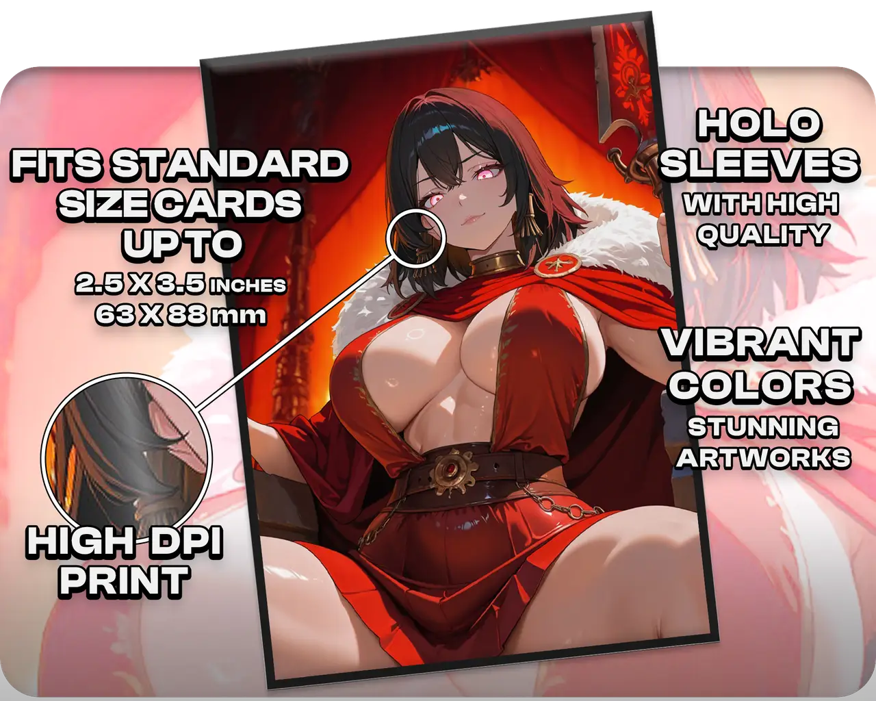 Caesar, Legion's Emperor (100x Holo Sleeves)