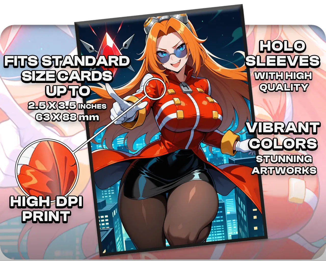 Dr. Eggman (100x Holo Sleeves)