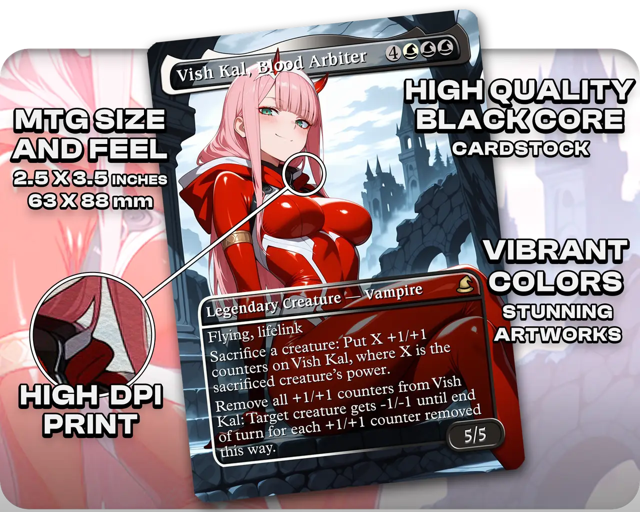 Zero Two (Darlin in the FRANXX) - Vish Kal, Blood Arbiter