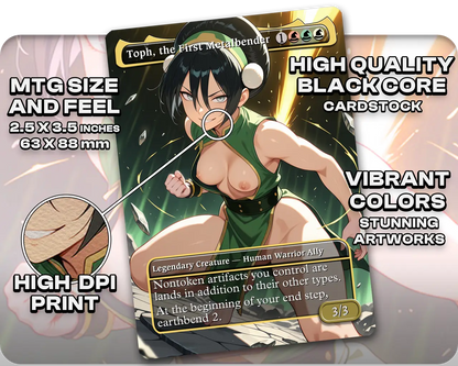 Toph, the First Metalbender (Adult Version) (NSFW)