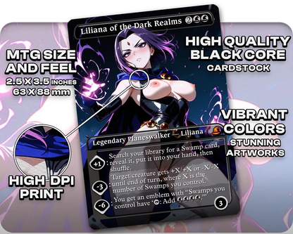 Adult Raven (DC Titans) - Liliana of the Dark Realms (NSFW)