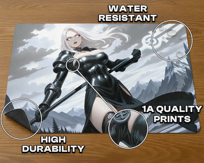 Avacyn, Angel of Hope | ProxyWaifus Playmat | 14x24" / 35x60cm
