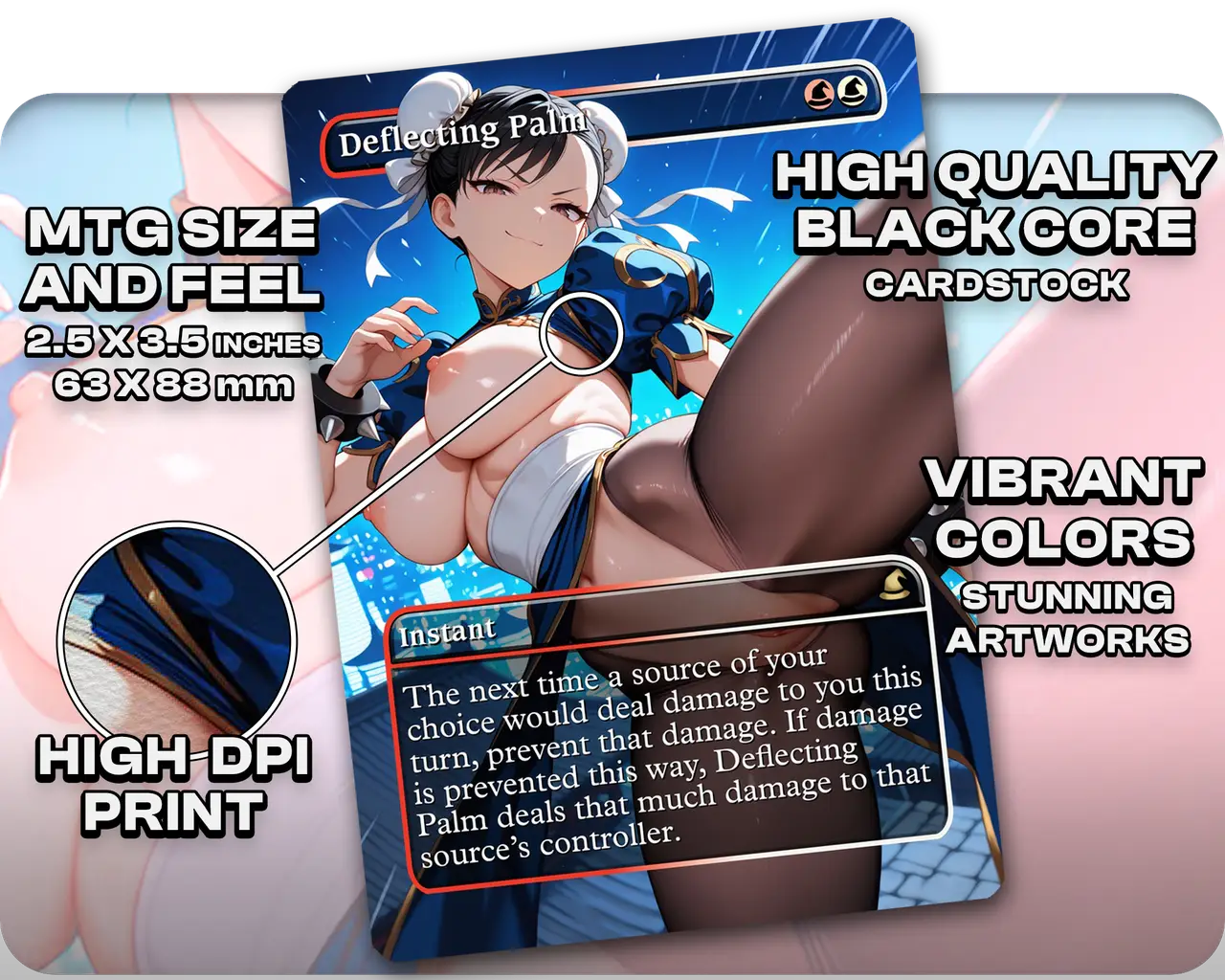 Chun-Li (Street Fighter) - Deflecting Palm (NSFW)