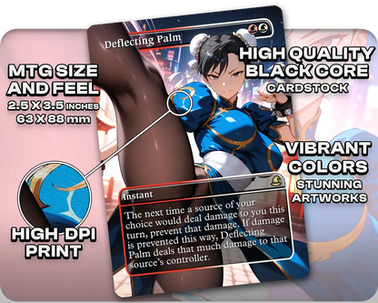 Chun-Li (Street Fighter) - Deflecting Palm