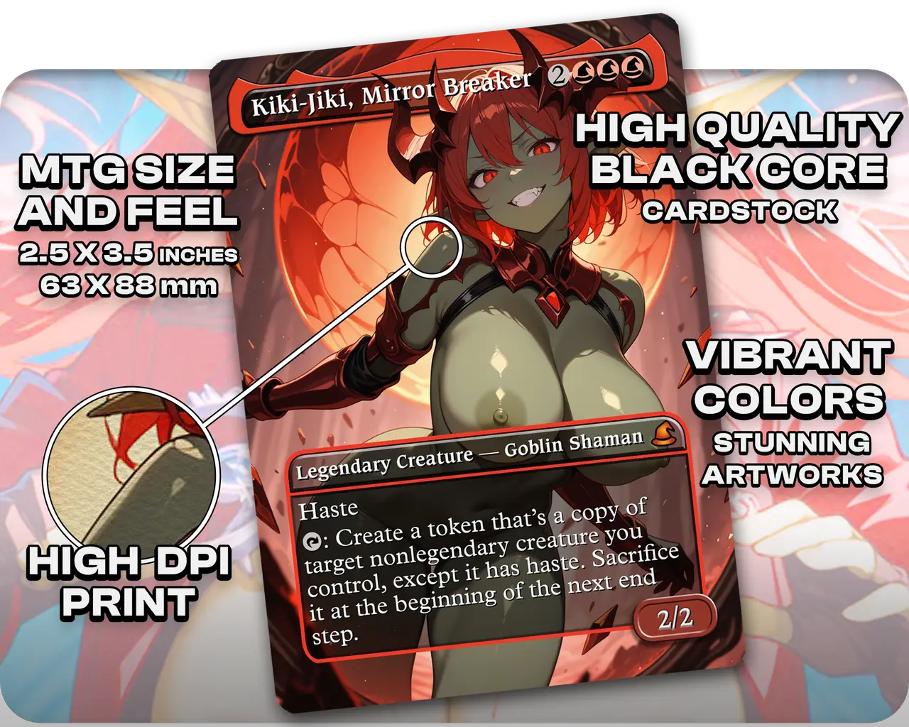 Krenko Goblin Tribal | 18+ NSFW | Goblin Waifus | Commander Deck