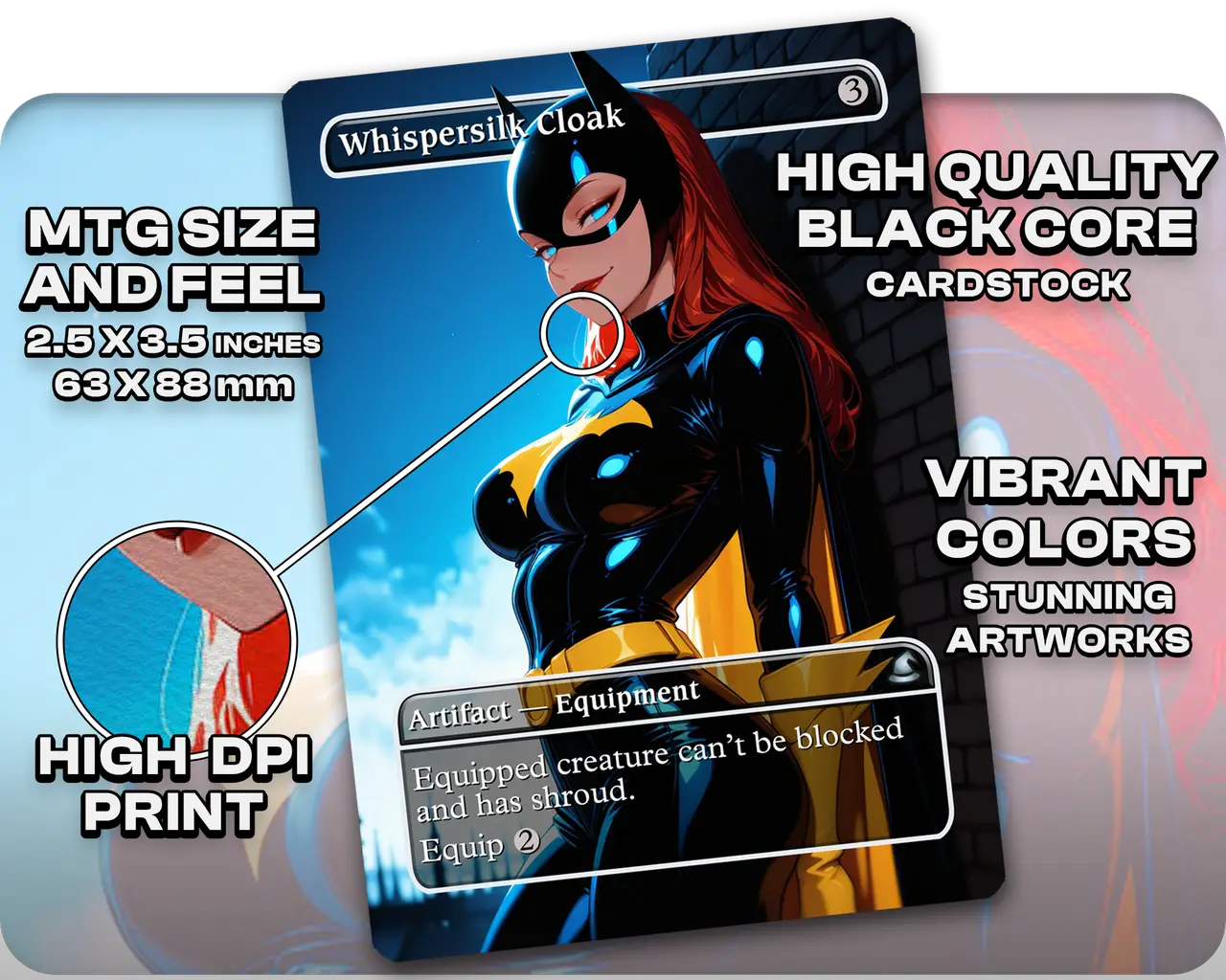 Batgirl - Whispersilk Cloak