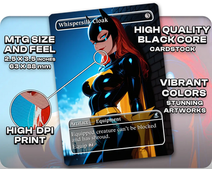 Batgirl - Whispersilk Cloak