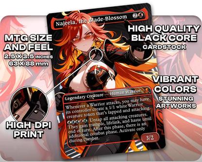 Mavuika (Genshin Impact) - Najeela, the Blade-Blossom
