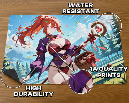 Bre of Clan Stoutarm | ProxyWaifus Playmat | 14x24" / 35x60cm