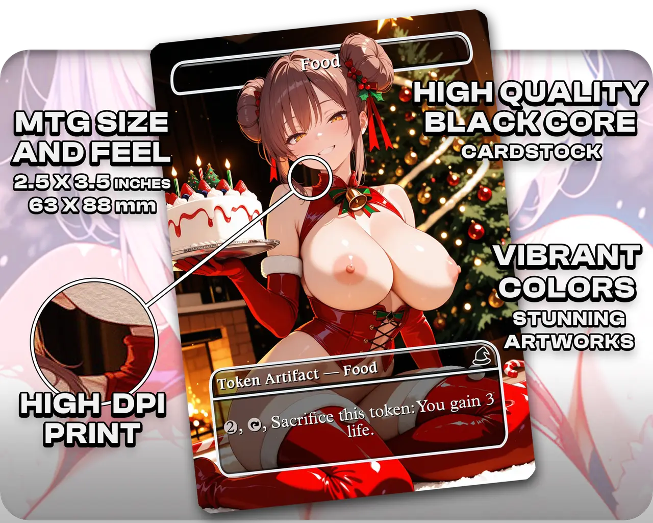 Winter Festival Token Set | 18+ NSFW | Christmas Special (30 Cards)