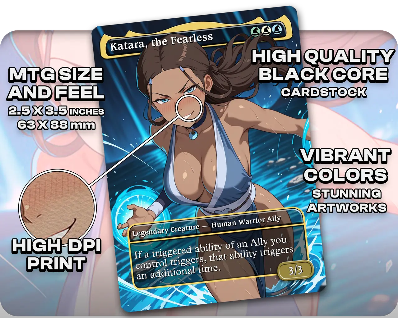 Katara, the Fearless (Adult Version)