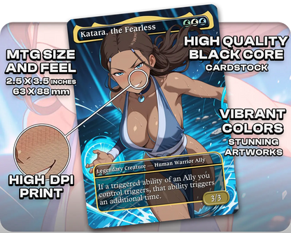 Katara, the Fearless (Adult Version)