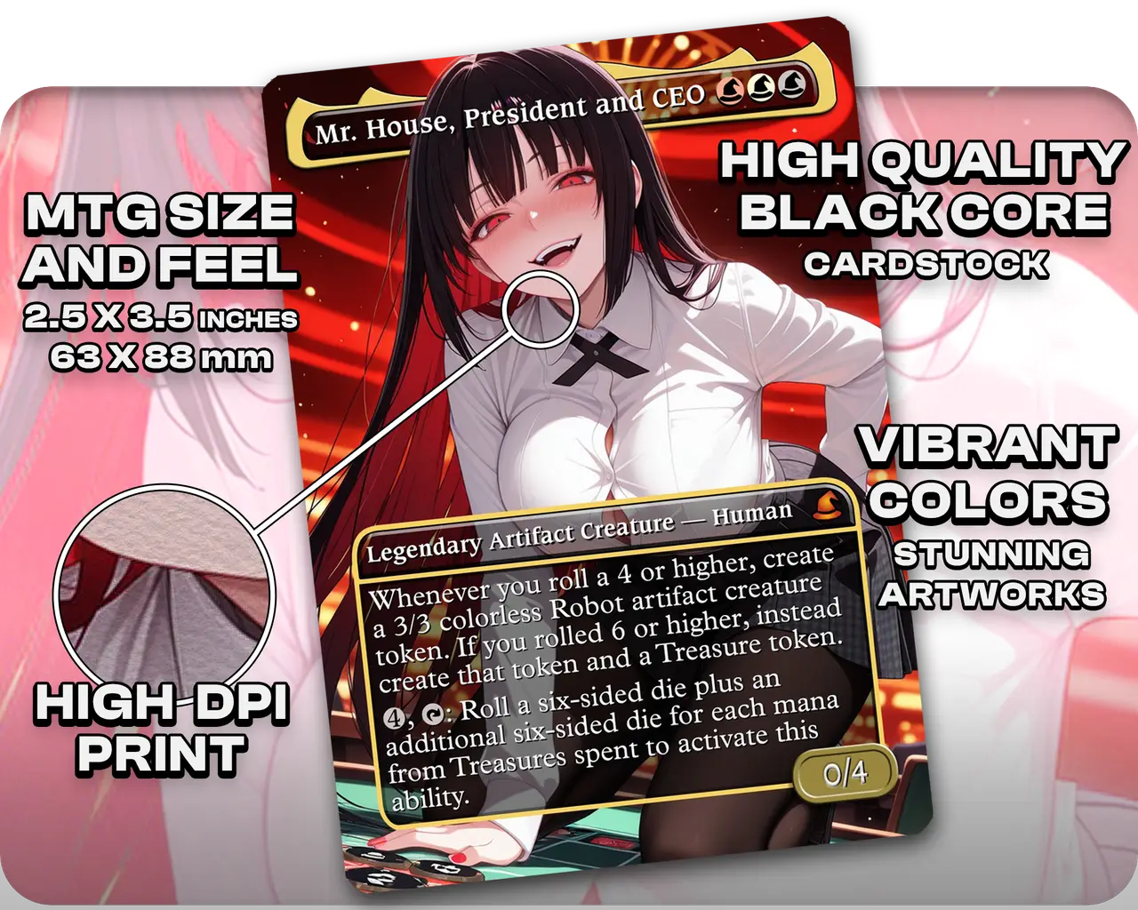 Yumeko Jabami (Kakegurui) - Mr. House, President and CEO