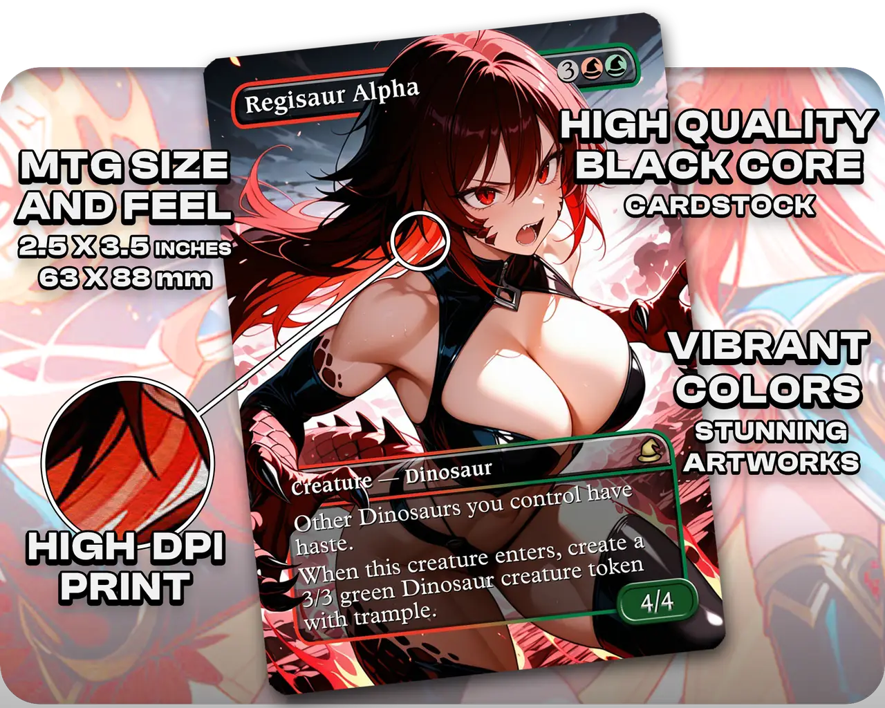 Pantlaza Dinosaur Tribal | Dino Waifus | Commander Deck