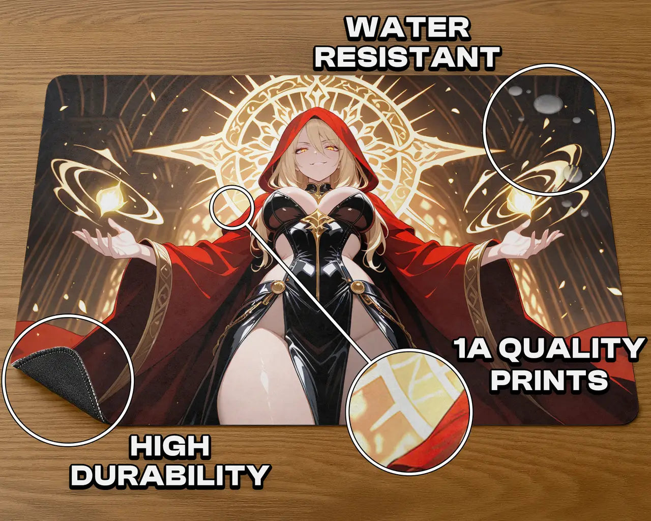 Dihada Bearers of the Curse | ProxyWaifus Playmat | 14x24" / 35x60cm