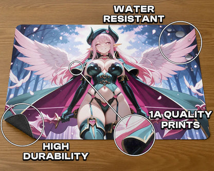 Maralen Curse of Cupids | ProxyWaifus Playmat | 14x24" / 35x60cm