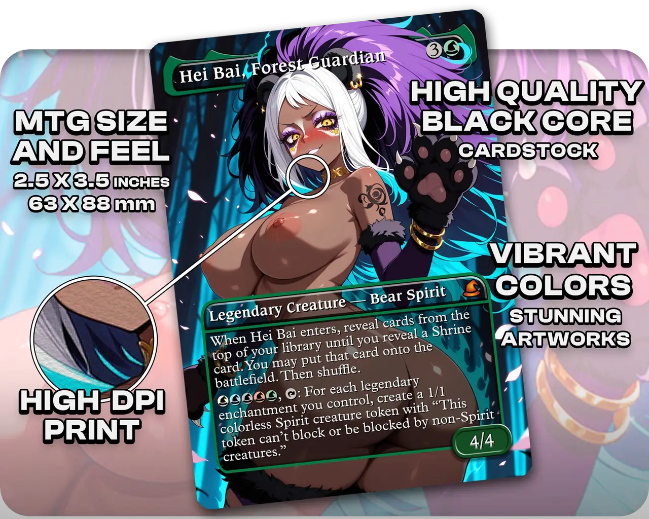Hei Bai, Forest Guardian (Gyaru) (NSFW)