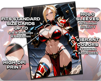 Maarika, Brutal Gladiator (100x Holo Sleeves)