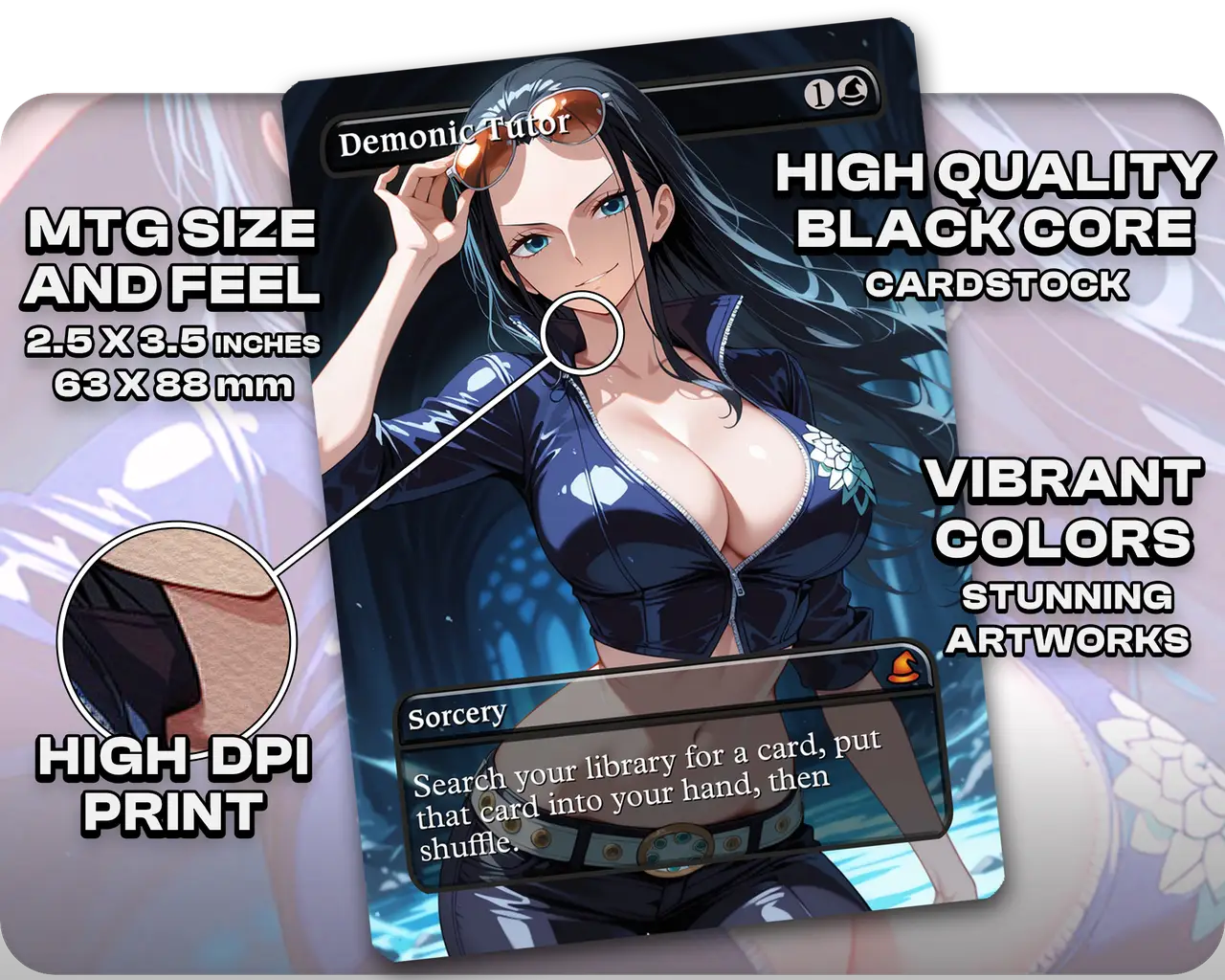 Nico Robin (One Piece) - Demonic Tutor