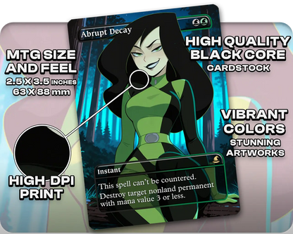 Shego (Kim Possible) - Abrupt Decay