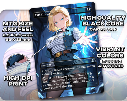 Android 18 (DBZ) - Fatal Push