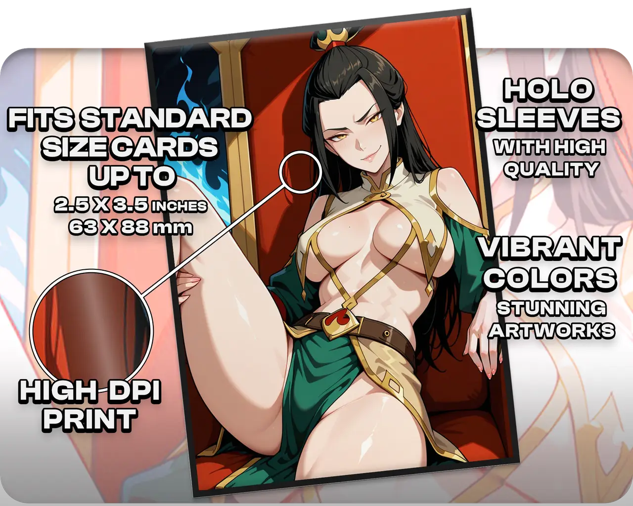 Azula, Cunning Usurper (100x Holo Sleeves)