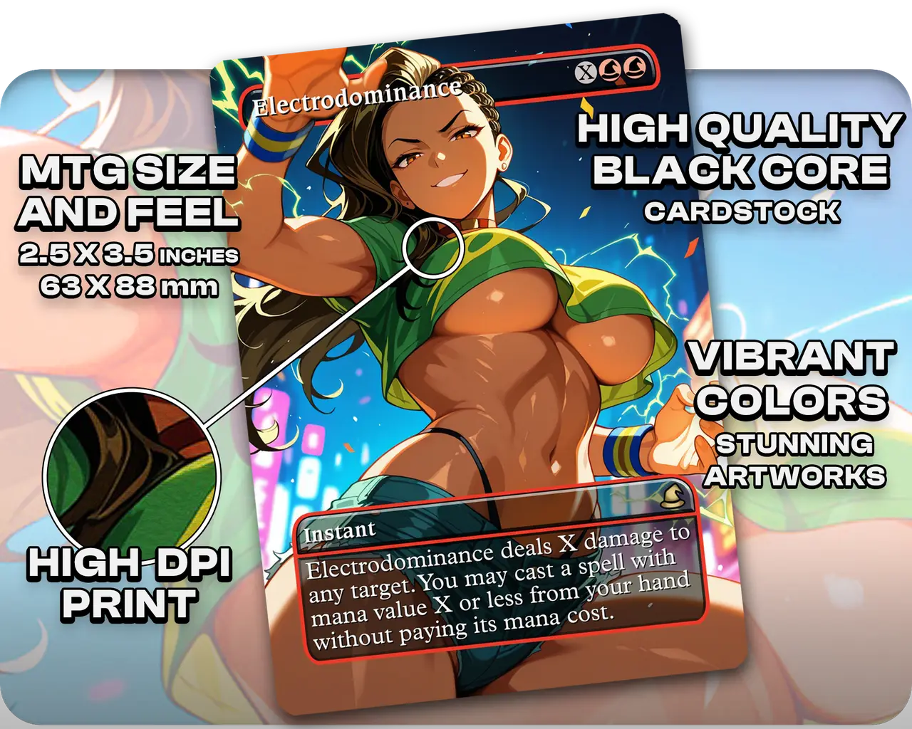 Laura (Street Fighter) - Electrodominance