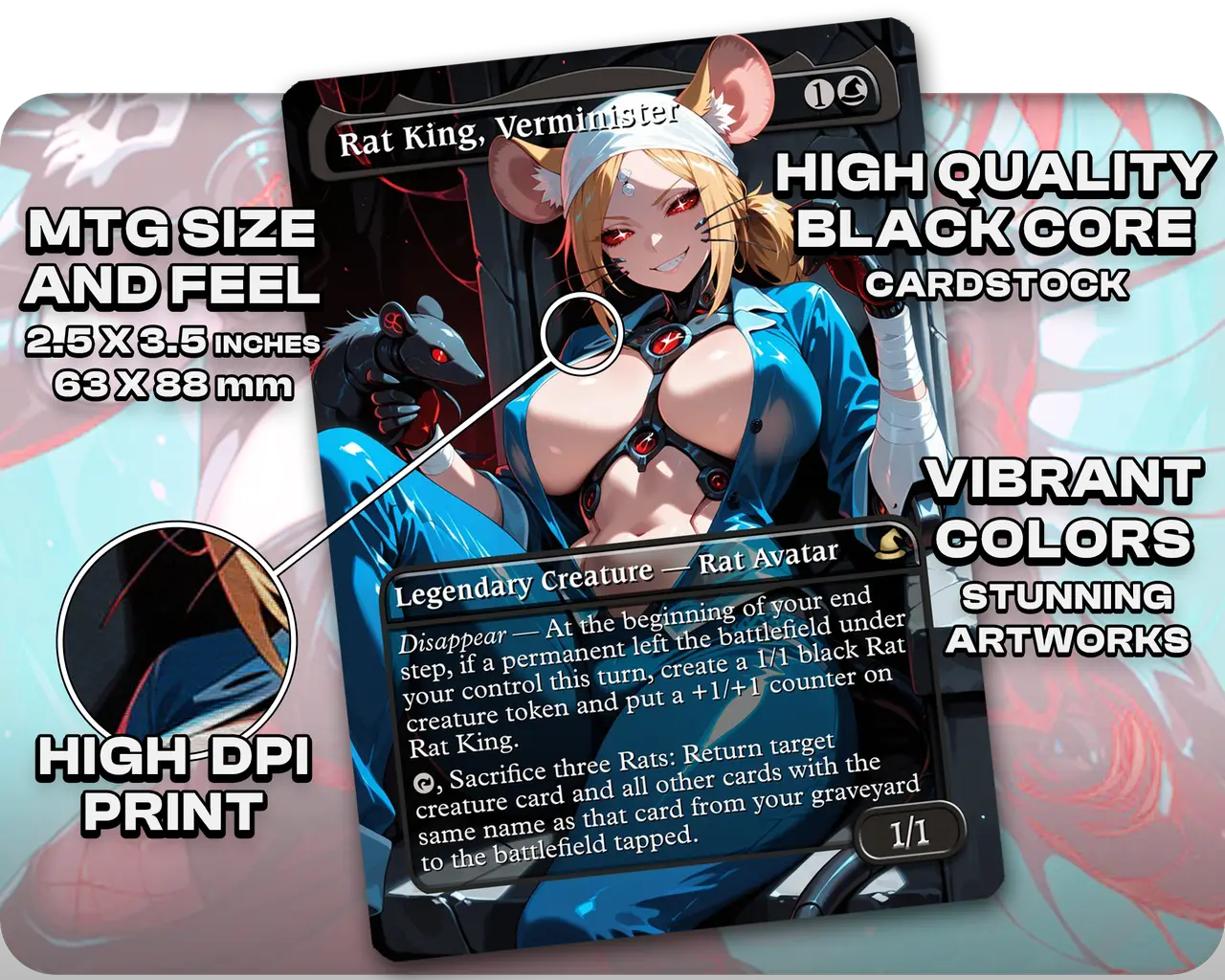 Karumonix Rat Tribal | Phyrexian Rat Waifus | Commander Deck