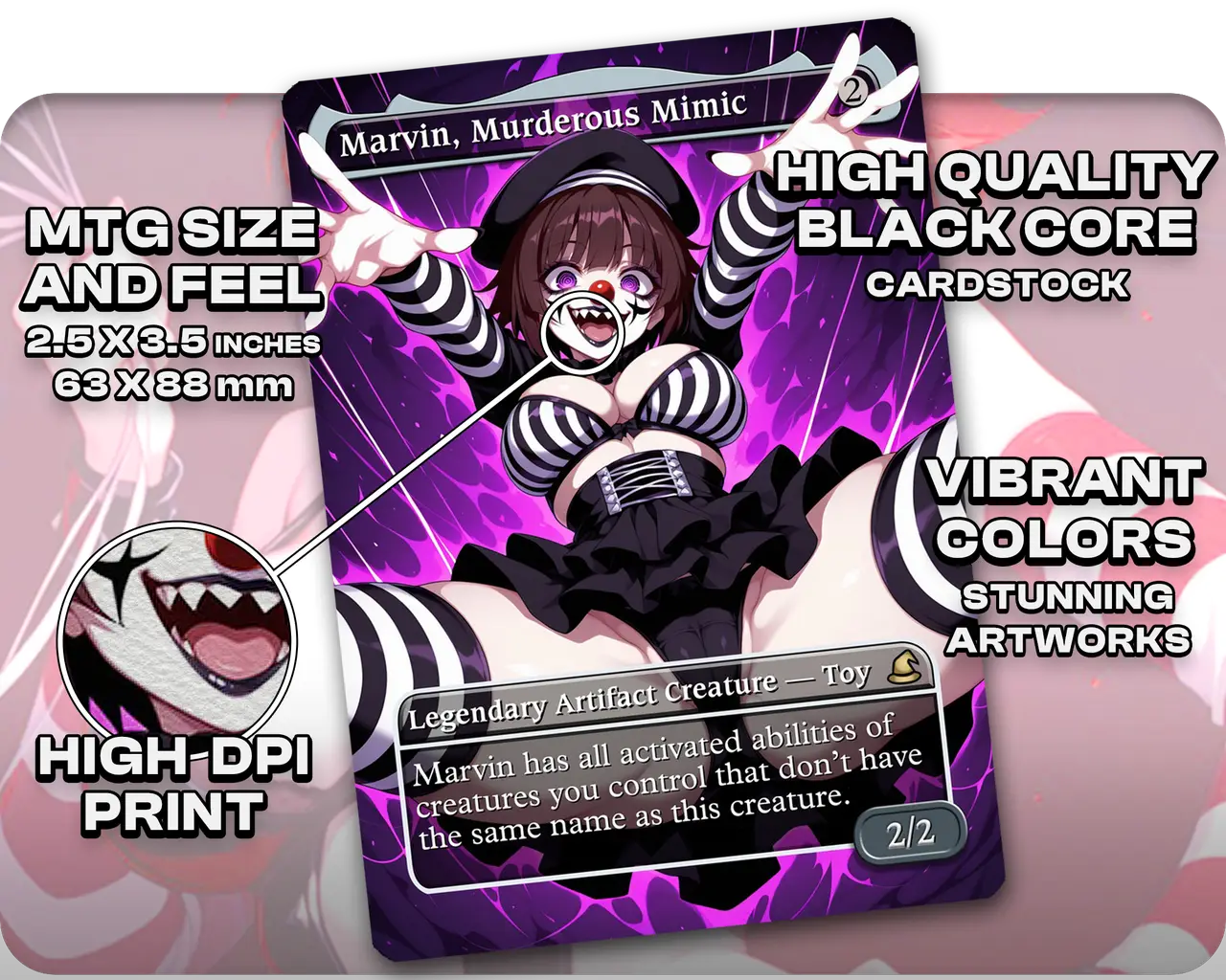 The Jolly Balloon Man | Crazy Clown Waifus | Commander Deck