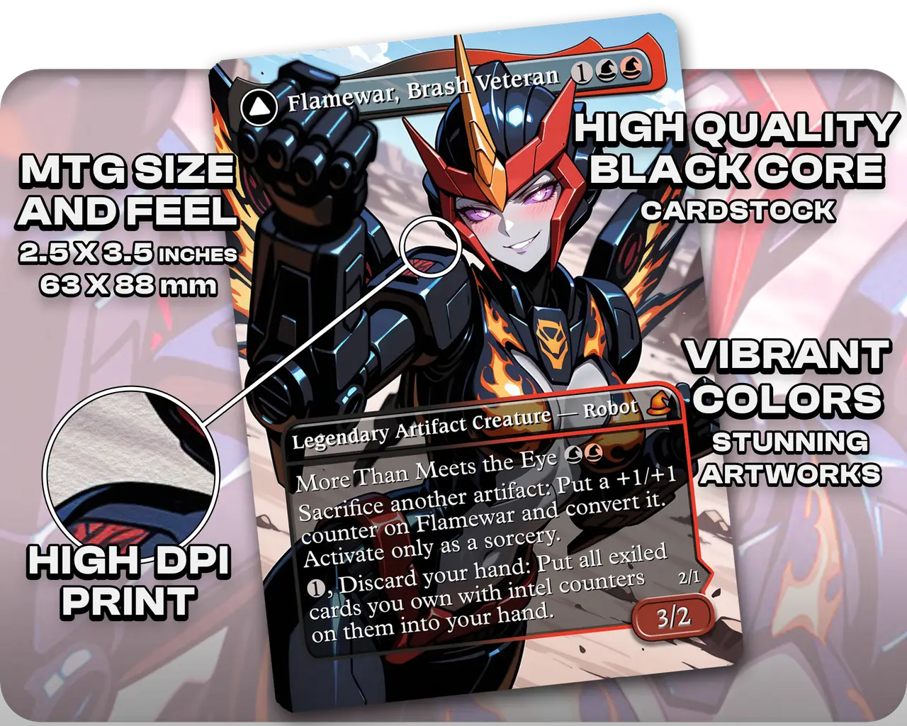 Flamewar, Brash Veteran