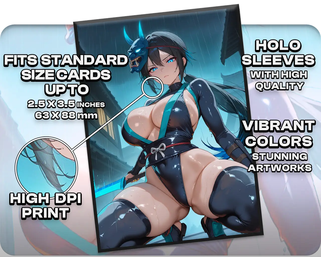 Yuriko, the Tiger's Shadow (100x Holo Sleeves)
