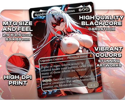 Brimaz Phyrexian Tribal | 18+ NSFW | Phyrexian Waifus | Commander Deck