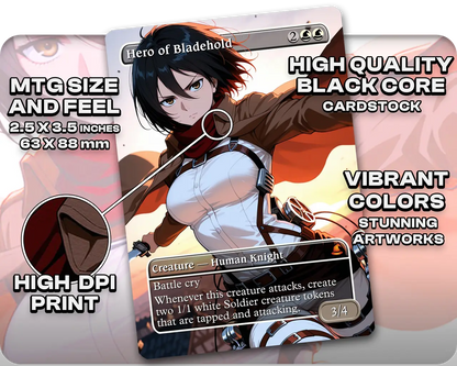 Mikasa Ackerman (AOT) - Hero of Bladehold