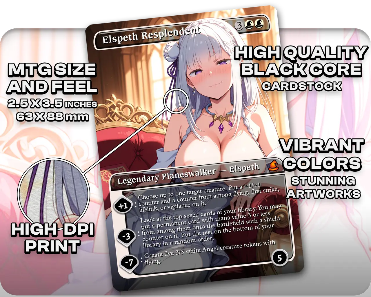 Emilia (ReZero) - Elspeth Resplendent (NSFW)