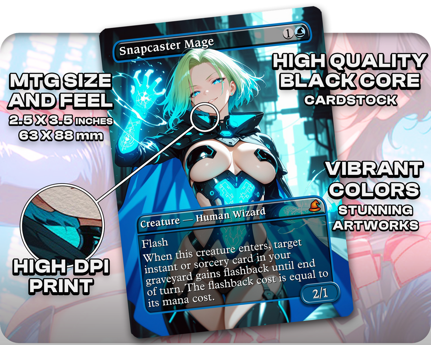 Spider-Man 2099 Voltron | Cyberpunk Waifus Theme | Commander Deck