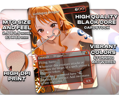 Nami (One Piece) - Goldspan Dragon (NSFW)