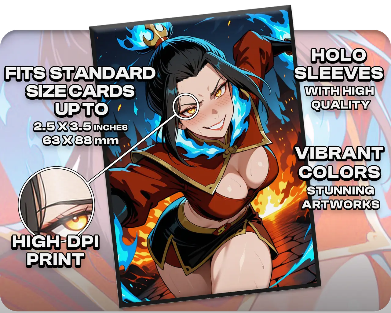 Fire Lord Azula (100x Holo Sleeves)