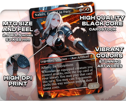 Eivor The Viking Queen | Viking Waifus | Commander Deck