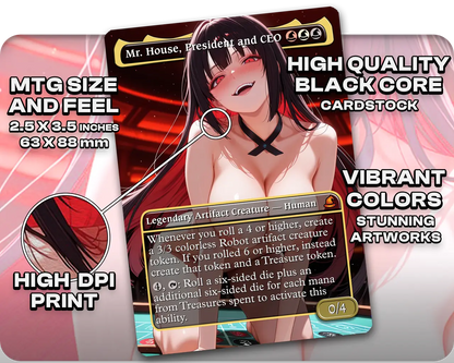 Yumeko Jabami (Kakegurui) - Mr. House, President and CEO (NSFW)