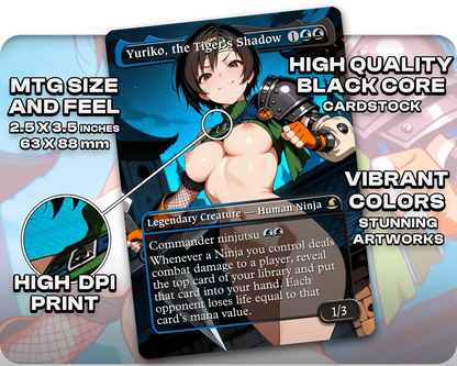 Yuffie Kisaragi (Final Fantasy) - Yuriko, the Tiger's Shadow (NSFW)