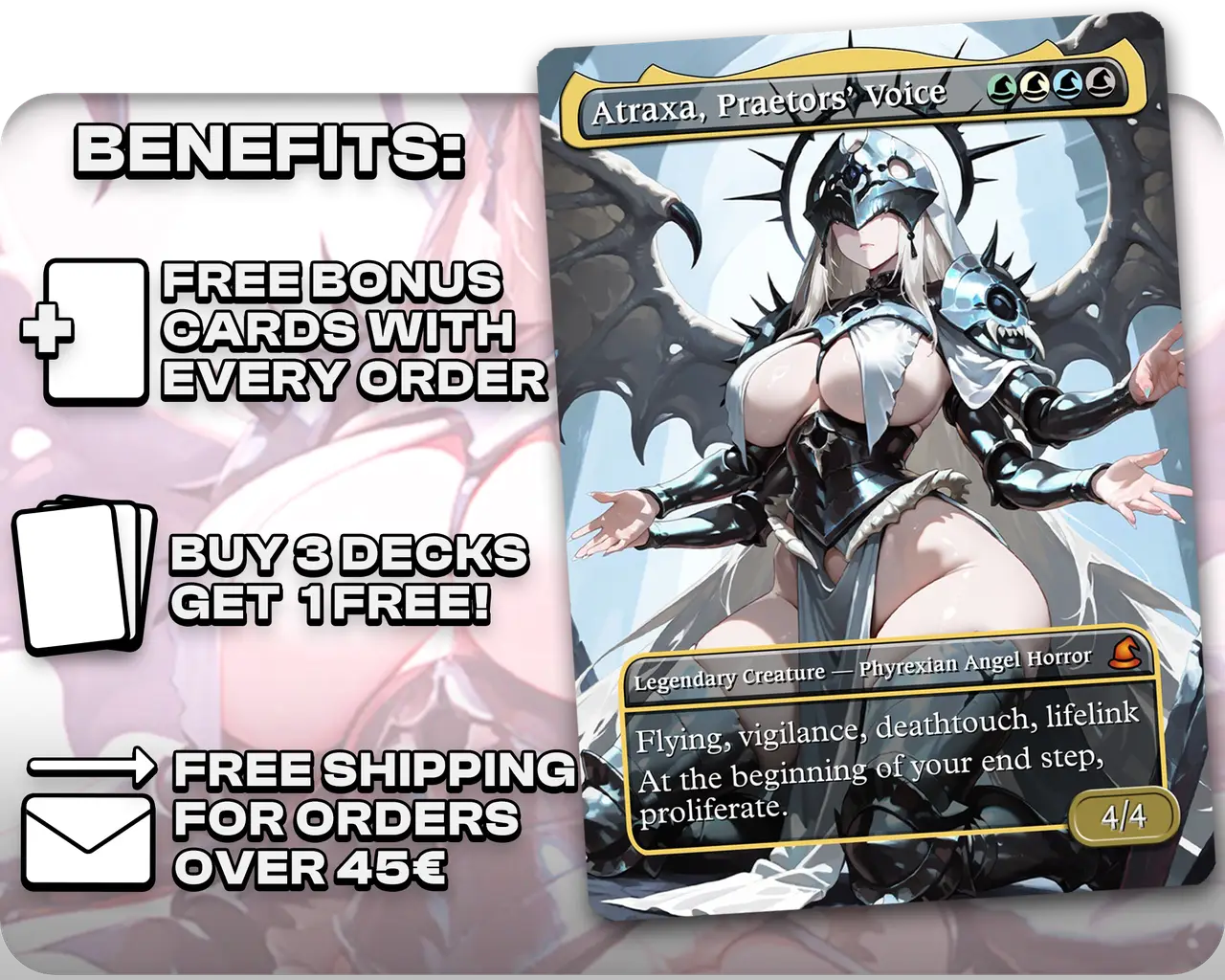 Atraxa, Praetors' Voice