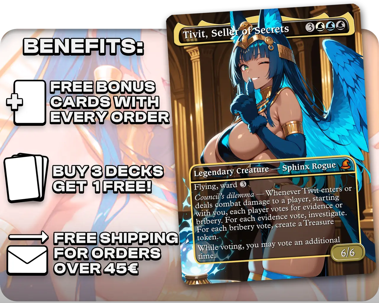 Hashaton, Scarab's Fist | Ancient Egypt | Commander Deck