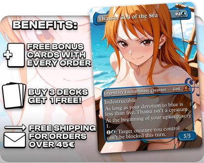 Nami (One Piece) - Thassa, God of the Sea (NSFW)